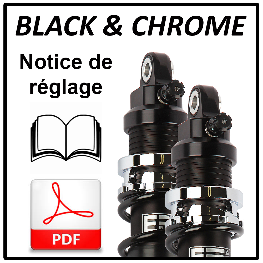 Notice de réglage amortisseur EMC BLACK & CHROME
